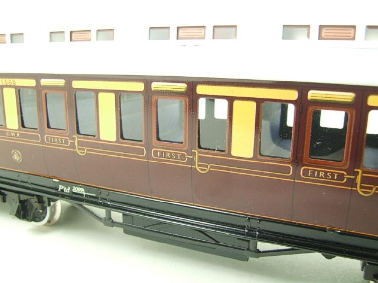 Darstaed O Gauge "GWR" x5 Suburban Non Corridor Coaches Set 2/3 Rail Clerestory Roofs Boxed image 13