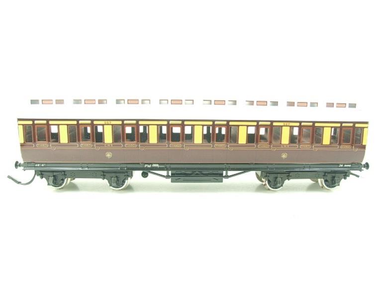 Darstaed O Gauge "GWR" x5 Suburban Non Corridor Coaches Set 2/3 Rail Clerestory Roofs Boxed image 14