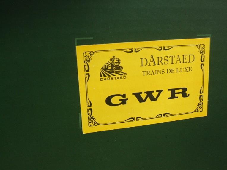Darstaed O Gauge "GWR" x5 Suburban Non Corridor Coaches Set 2/3 Rail Clerestory Roofs Boxed image 19