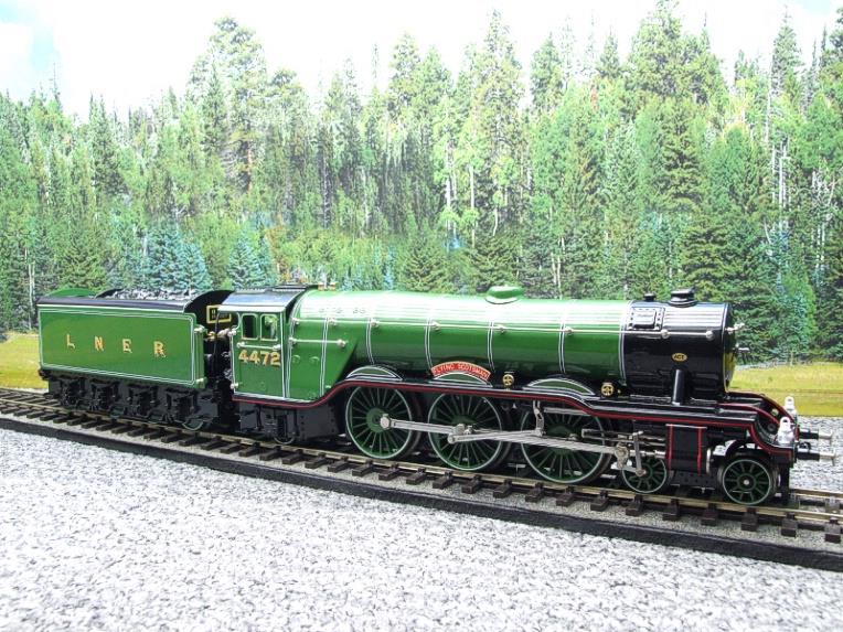 Ace Trains O Gauge E6 LNER Green A3 Pacific Round Dome "Flying Scotsman" R/N 4472 Elec 3 Rail Bxd image 13