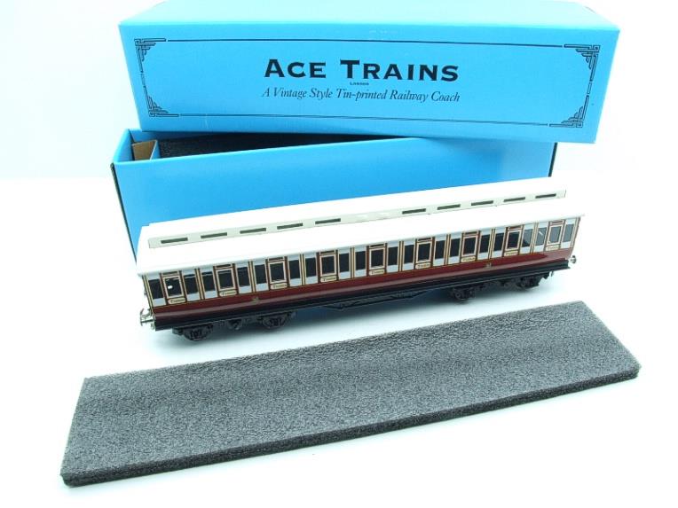 Ace Trains O Gauge C1 "Caledonian Railway" CR All 3rd Non Corridor Passenger Coach Boxed image 21