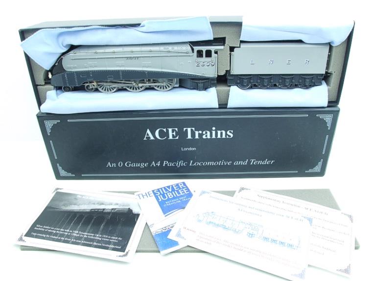Ace Trains O Gauge E4, A4 Pacific LNER Grey Pre-War "Silverlink" R/N 2509 Electric 3 Rail Boxed image 20