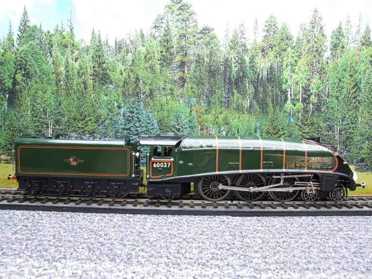 Ace Trains O Gauge E4, A4 Pacific BR Green Post-War "Merlin" R/N 60027 Electric 3 Rail Boxed image 11