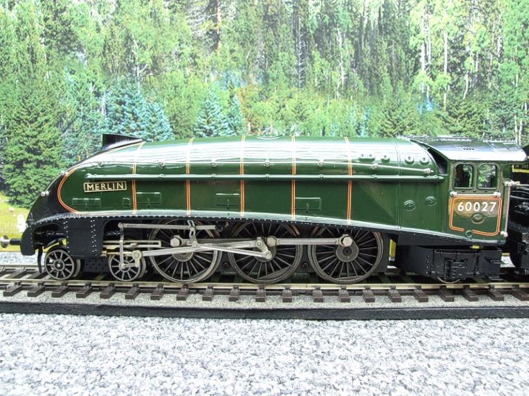 Ace Trains O Gauge E4, A4 Pacific BR Green Post-War "Merlin" R/N 60027 Electric 3 Rail Boxed image 12