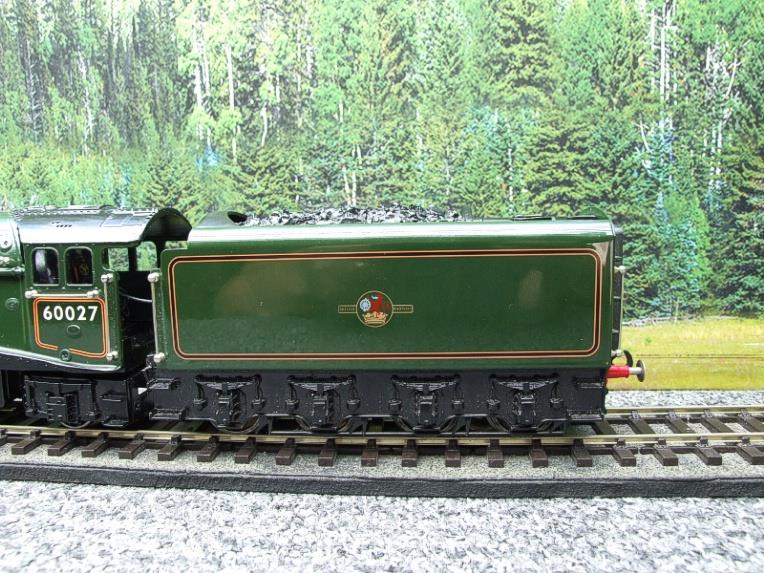 Ace Trains O Gauge E4, A4 Pacific BR Green Post-War "Merlin" R/N 60027 Electric 3 Rail Boxed image 13