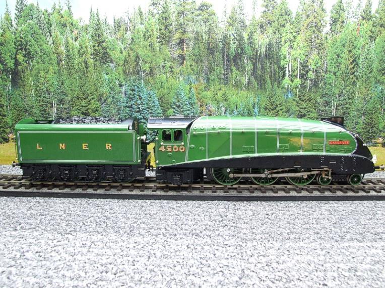 Ace Trains O Gauge E4, A4 Pacific LNER Green Pre-War "Garganey" R/N 4500 Electric 3 Rail Boxed image 11