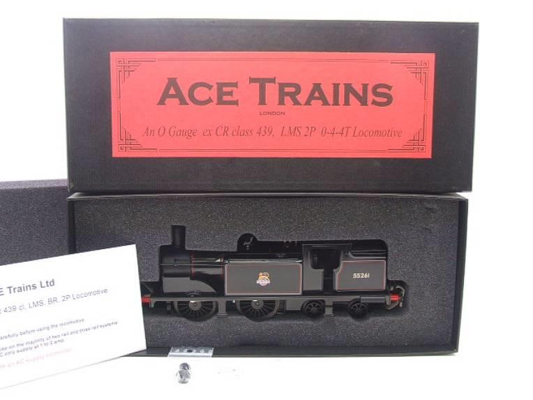 Ace Trains O Gauge E26E Pre 56 BR Class 439 0-4-4 Tank Loco R/N 55261 image 14