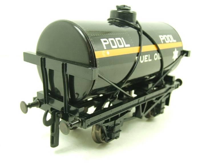 Ace Trains O Gauge G1 Four Wheel "Pool" Black Fuel Tanker Tinplate image 9