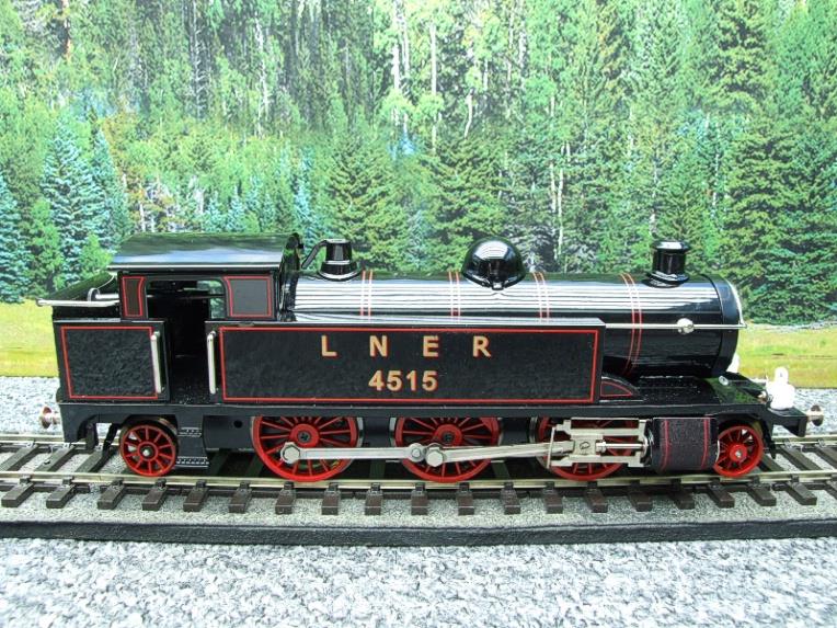 Darstaed O Gauge LNER Black 2-6-2T Tank Loco R/N 4515 Red Wheel Electric 3 Rail Boxed image 18