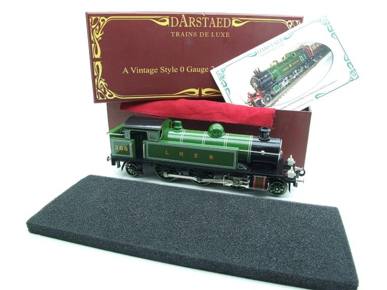 Darstaed O Gauge LNER Green 2-6-2T Tank Loco R/N 386 Electric 3 Rail Boxed image 2