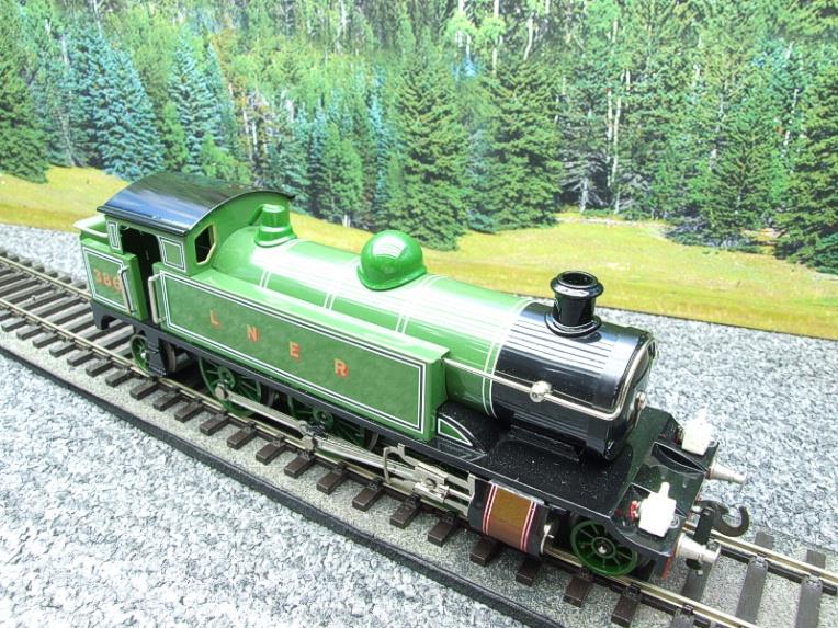 Darstaed O Gauge LNER Green 2-6-2T Tank Loco R/N 386 Electric 3 Rail Boxed image 6