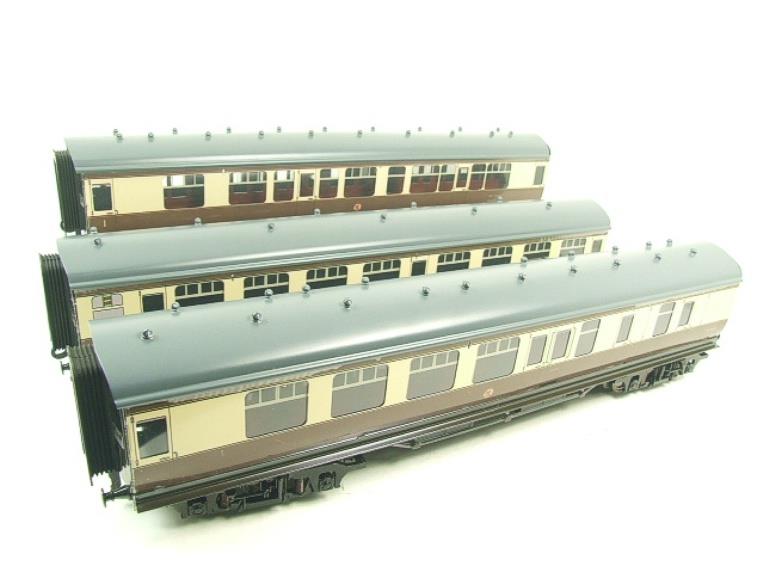 Ace O Gauge C13B BR Mark 1 WR x3 Brown & Cream Corridor Coaches Set B 2/ 3 Rail Bxd image 20