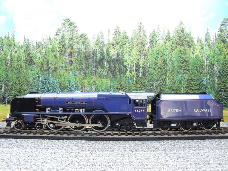 Ace Trains O Gauge E12L Duchess Class BR Blue "King George V1" R/N 46244 Electric 2/3 Rail Boxed image 11