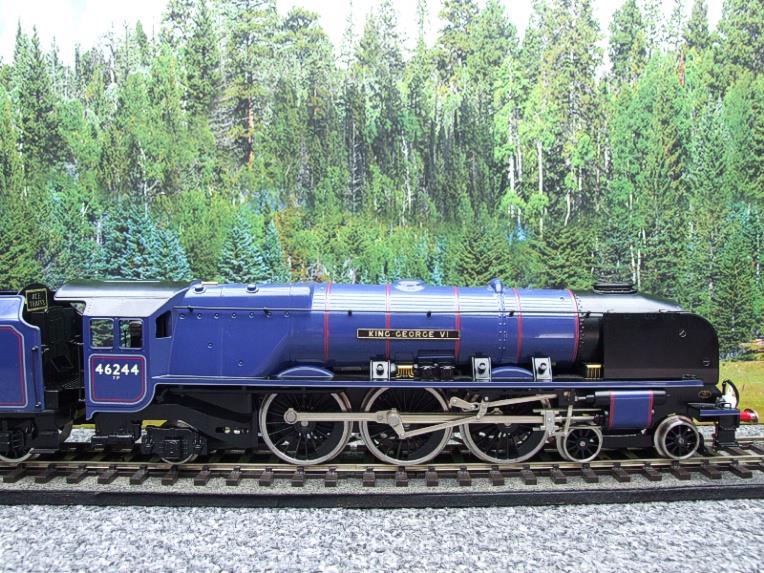 Ace Trains O Gauge E12L Duchess Class BR Blue "King George V1" R/N 46244 Electric 2/3 Rail Boxed image 12