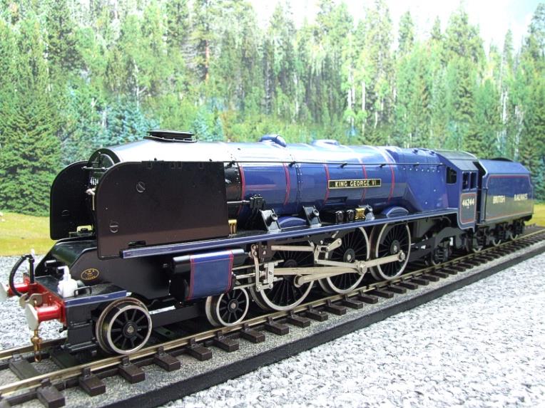 Ace Trains O Gauge E12L Duchess Class BR Blue "King George V1" R/N 46244 Electric 2/3 Rail Boxed image 19