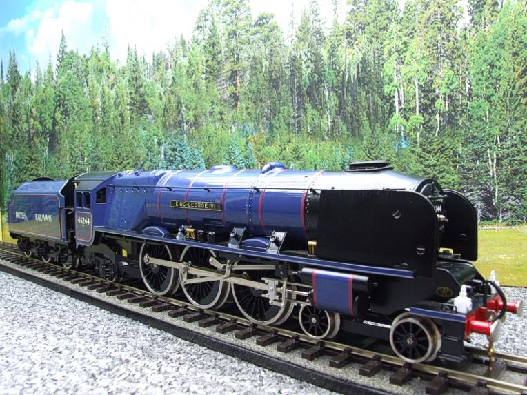 Ace Trains O Gauge E12L Duchess Class BR Blue "King George V1" R/N 46244 Electric 2/3 Rail Boxed image 22