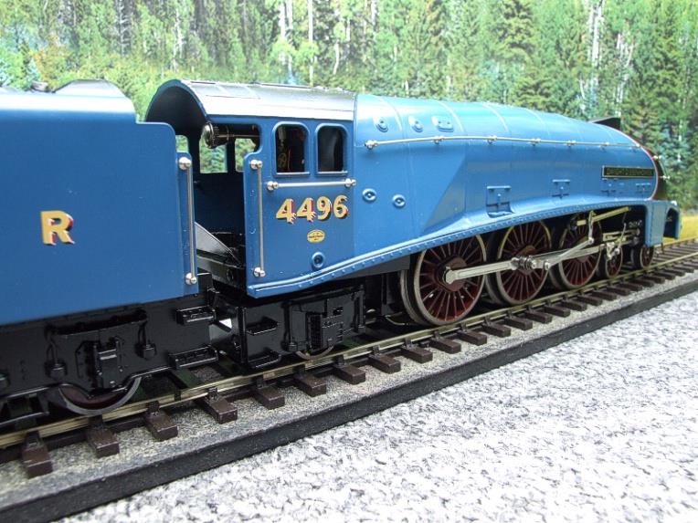 Darstaed O Gauge A4 Pacific LNER Blue "Dwight D Eisenhower" R/N 4496 Electric 3 Rail Boxed image 15