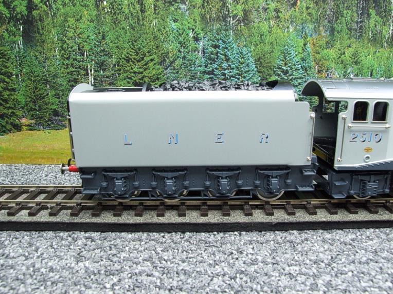 Darstaed O Gauge A4 Pacific LNER Grey "Quicksilver" R/N 2510 Electric 3 Rail Boxed image 14