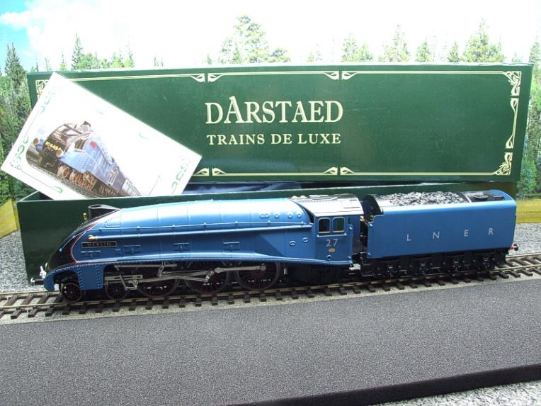 Darstaed O Gauge A4 Pacific LNER Garter Blue "Merlin" R/N 27 Electric 3 Rail Bxd image 3