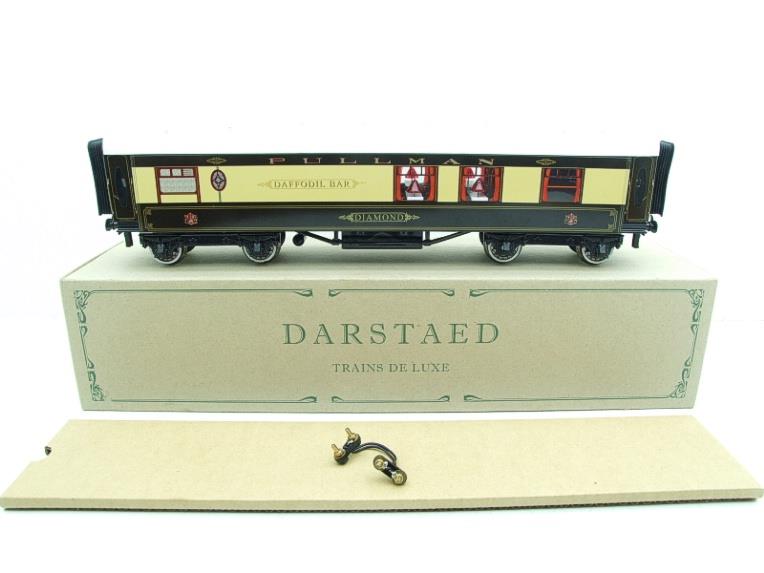 Darstaed O Gauge Daffodil Bar "Diamond" Ivory Roof Pullman Coach Lit interior 2/3 Rail Boxed image 1