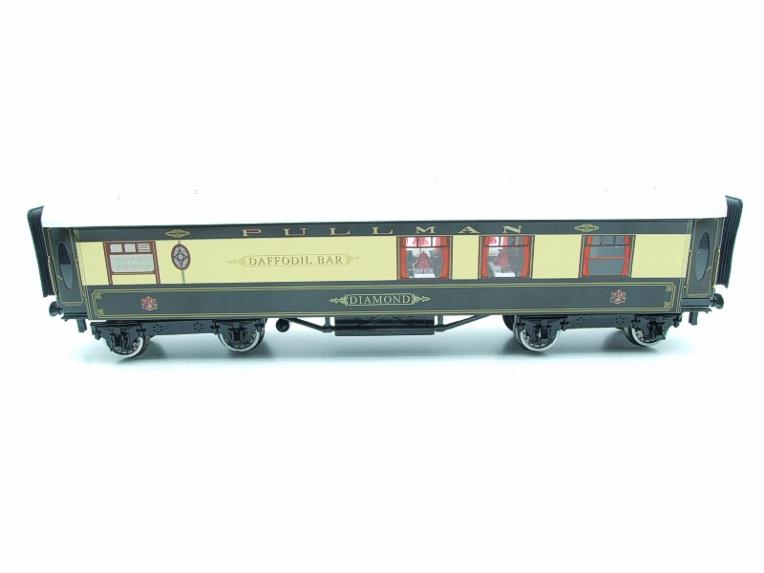 Darstaed O Gauge Daffodil Bar "Diamond" Ivory Roof Pullman Coach Lit interior 2/3 Rail Boxed image 5