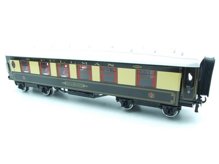 Darstaed O Gauge Daffodil Bar "Diamond" Ivory Roof Pullman Coach Lit interior 2/3 Rail Boxed image 12