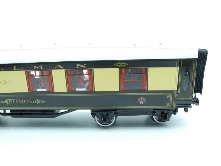 Darstaed O Gauge Daffodil Bar "Diamond" Ivory Roof Pullman Coach Lit interior 2/3 Rail Boxed image 14