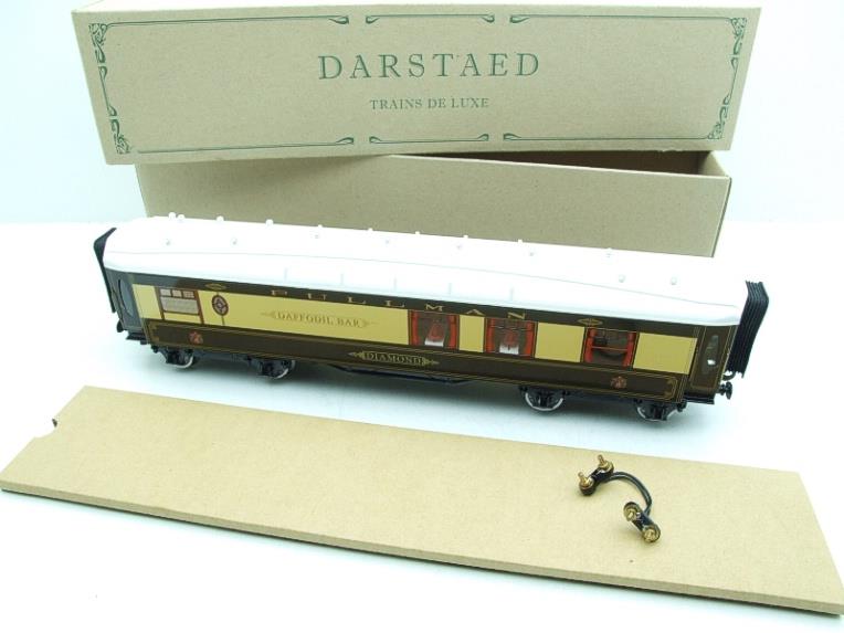 Darstaed O Gauge Daffodil Bar "Diamond" Ivory Roof Pullman Coach Lit interior 2/3 Rail Boxed image 21