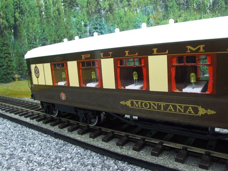 Darstaed O Gauge Golden Arrow Parlour Brake 3rd "Montana" Ivory Roof Pullman Coach Boxed image 16