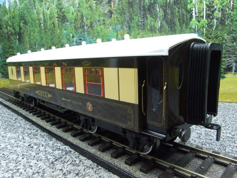 Darstaed O Gauge Golden Arrow Parlour 1st "Onyx" Ivory Roof Pullman Coach 2/3 Rail Boxed image 11
