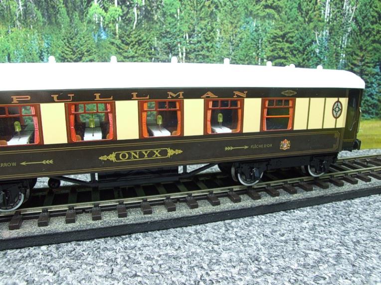 Darstaed O Gauge Golden Arrow Parlour 1st "Onyx" Ivory Roof Pullman Coach 2/3 Rail Boxed image 19