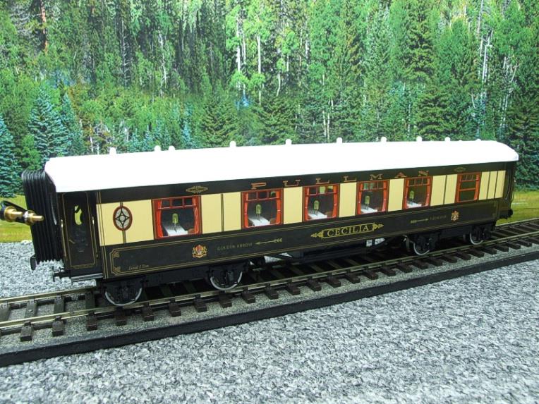 Darstaed O Gauge Golden Arrow Kitchen 1st "Cecilia" Ivory Roof Pullman Coach 2/3 Rail Boxed image 14