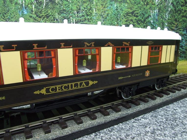 Darstaed O Gauge Golden Arrow Kitchen 1st "Cecilia" Ivory Roof Pullman Coach 2/3 Rail Boxed image 16