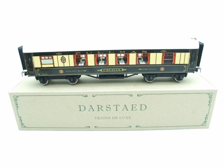 Darstaed O Gauge Golden Arrow Kitchen 1st "Cecilia" Ivory Roof Pullman Coach 2/3 Rail Boxed image 20