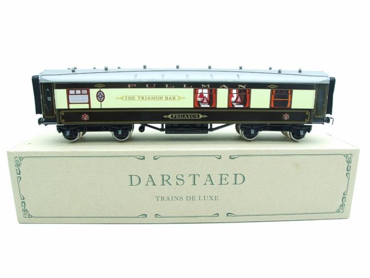 Darstaed O Gauge "The Trianon Bar"  Pullman Coach "Pegasus" Grey Roof Lit Interior 2/3 Rail Boxed image 1