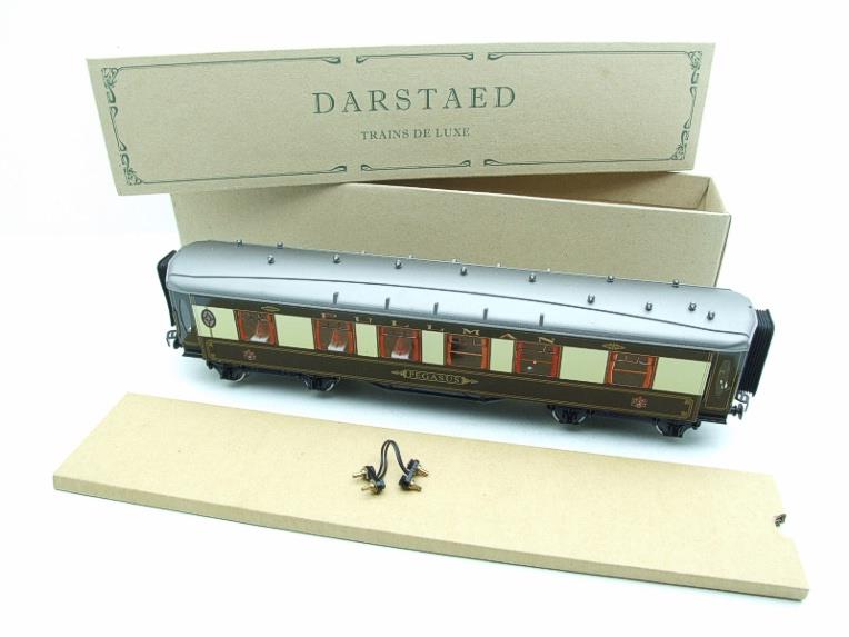 Darstaed O Gauge "The Trianon Bar"  Pullman Coach "Pegasus" Grey Roof Lit Interior 2/3 Rail Boxed image 2