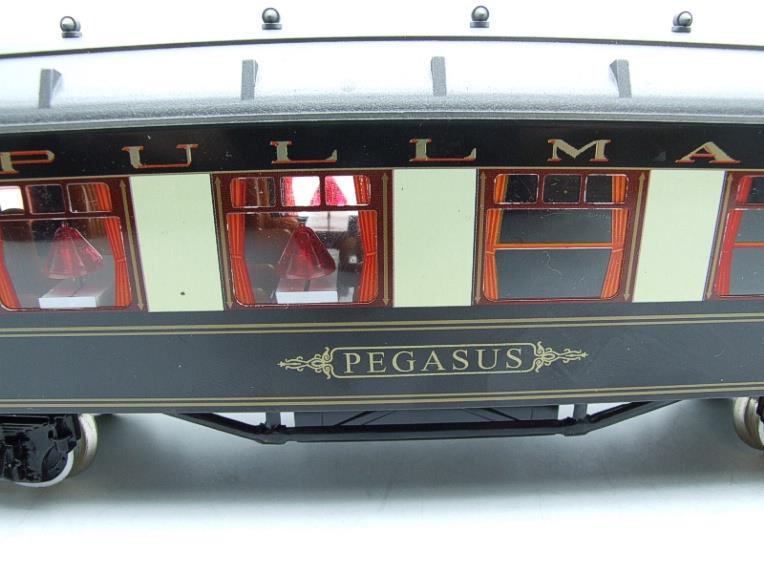 Darstaed O Gauge "The Trianon Bar"  Pullman Coach "Pegasus" Grey Roof Lit Interior 2/3 Rail Boxed image 4