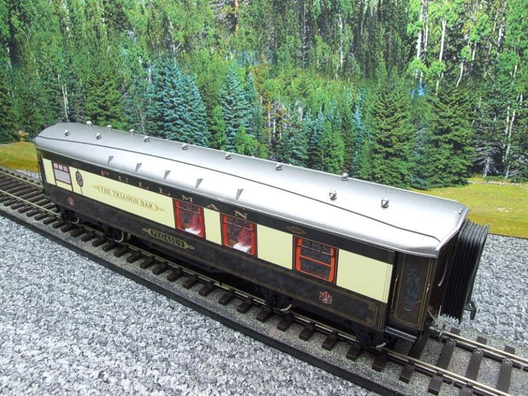 Darstaed O Gauge "The Trianon Bar"  Pullman Coach "Pegasus" Grey Roof Lit Interior 2/3 Rail Boxed image 9