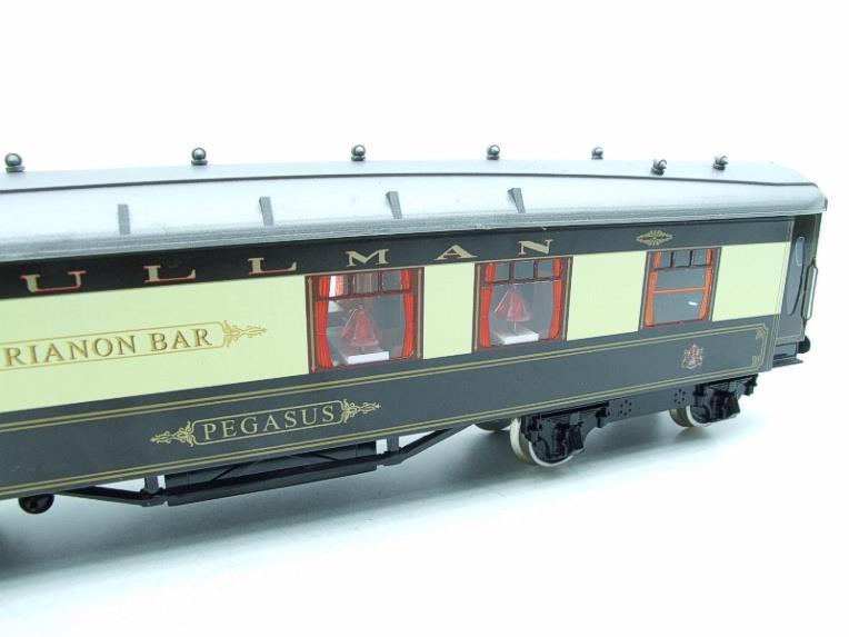 Darstaed O Gauge "The Trianon Bar"  Pullman Coach "Pegasus" Grey Roof Lit Interior 2/3 Rail Boxed image 14