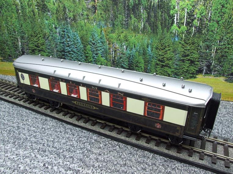 Darstaed O Gauge "The Trianon Bar"  Pullman Coach "Pegasus" Grey Roof Lit Interior 2/3 Rail Boxed image 15