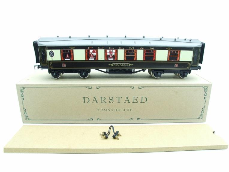 Darstaed O Gauge "The Trianon Bar"  Pullman Coach "Pegasus" Grey Roof Lit Interior 2/3 Rail Boxed image 21