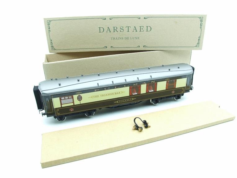 Darstaed O Gauge "The Trianon Bar"  Pullman Coach "Pegasus" Grey Roof Lit Interior 2/3 Rail Boxed image 22