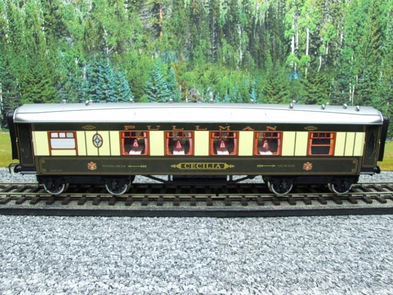 Darstaed O Gauge Golden Arrow Kitchen 1st "Cecilia" Grey Roof Pullman Coach 2/3 Rail Boxed image 13