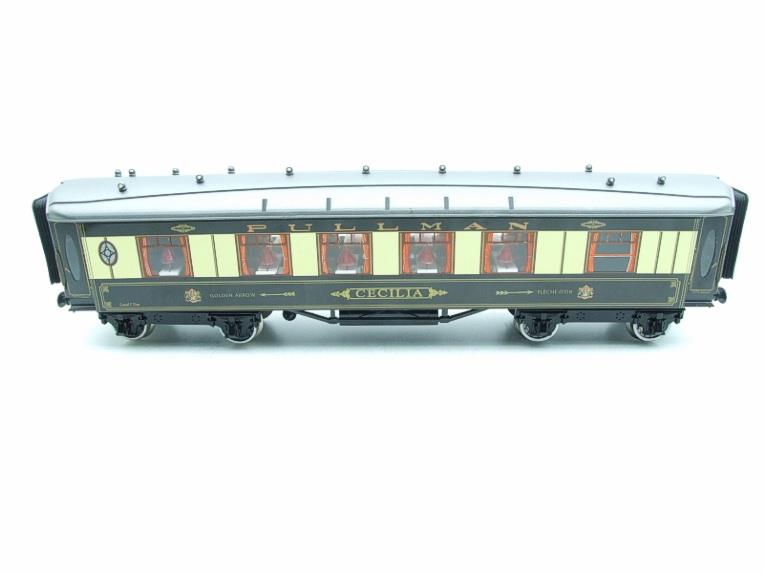 Darstaed O Gauge Golden Arrow Kitchen 1st "Cecilia" Grey Roof Pullman Coach 2/3 Rail Boxed image 16