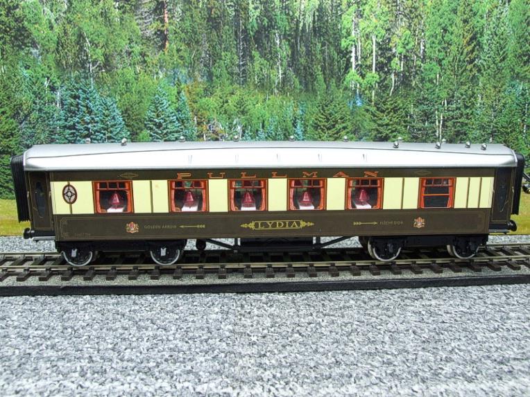 Darstaed O Gauge Golden Arrow Kitchen 1st "Lydia" Grey Roof Pullman Coach 2/3 Rail Boxed image 12
