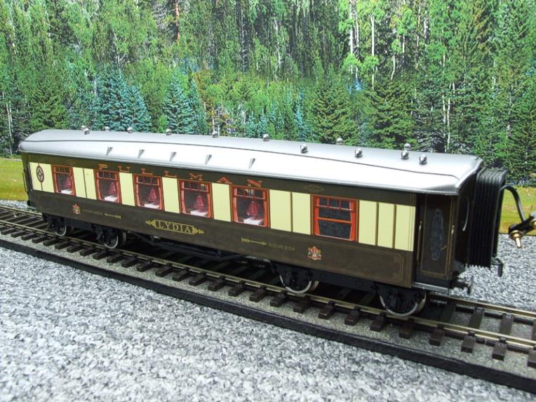 Darstaed O Gauge Golden Arrow Kitchen 1st "Lydia" Grey Roof Pullman Coach 2/3 Rail Boxed image 17