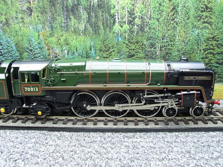 Ace Trains O Gauge E27G BR Britannia Class "Oliver Cromwell" R/N 70013 Electric 2/3 Rail Bxd image 12