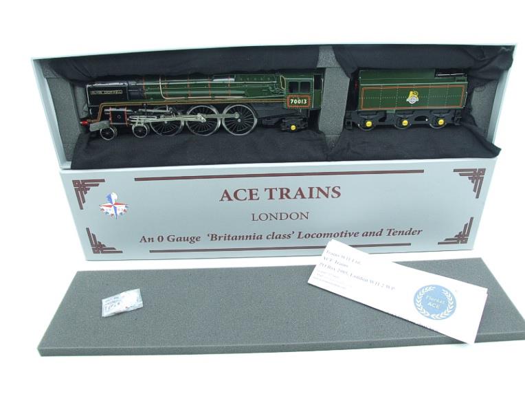 Ace Trains O Gauge E27G BR Britannia Class "Oliver Cromwell" R/N 70013 Electric 2/3 Rail Bxd image 19