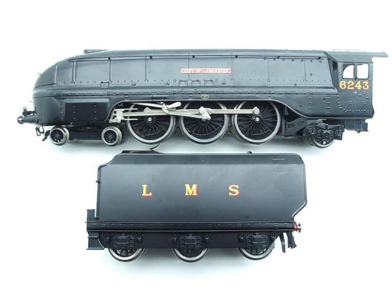 Ace Trains O Gauge E12C2 Coronation Pacific LMS Wartime Satin Black "City of Lancaster" R/N 6243 Bxd image 7