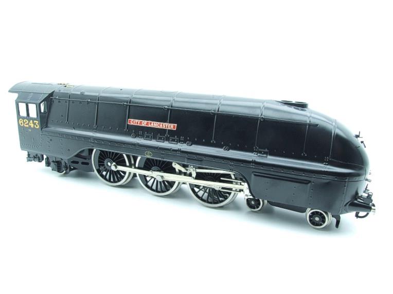 Ace Trains O Gauge E12C2 Coronation Pacific LMS Wartime Satin Black "City of Lancaster" R/N 6243 Bxd image 16